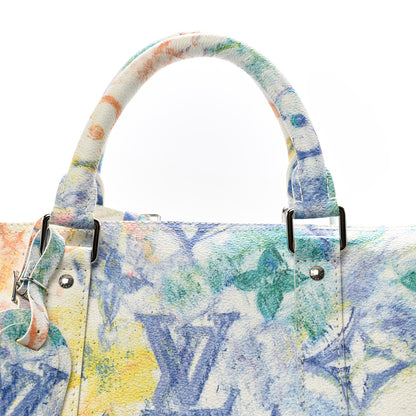 Louis Vuitton Monogram Pastel Colors Keepall Bandouliere 50 Multicolor 6 of 8