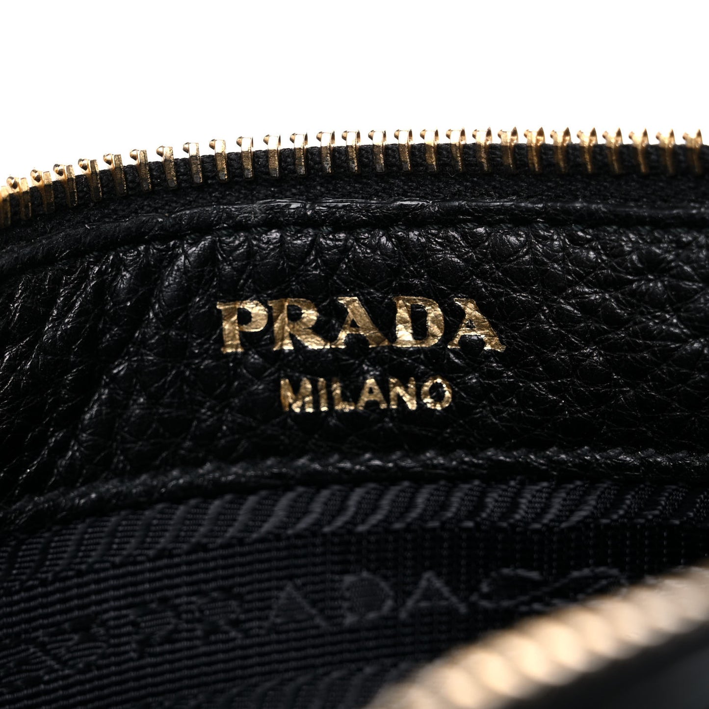 Vitello Daino Small Belt Bag Black
