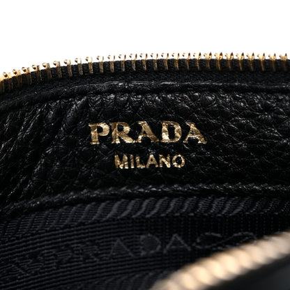 Prada Vitello Daino Small Belt Bag Black 6 of 12