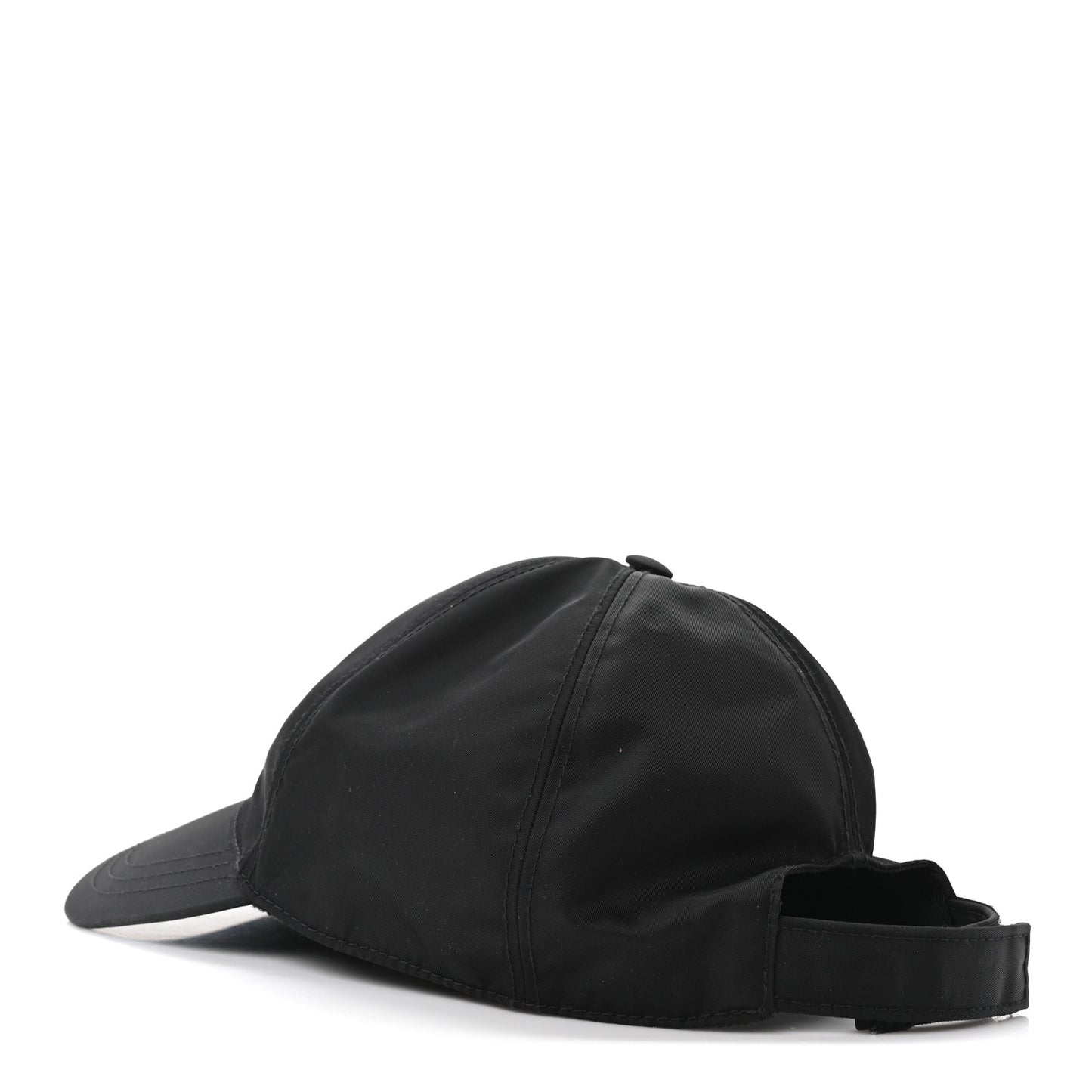 Re-Nylon Baseball Cap L Black