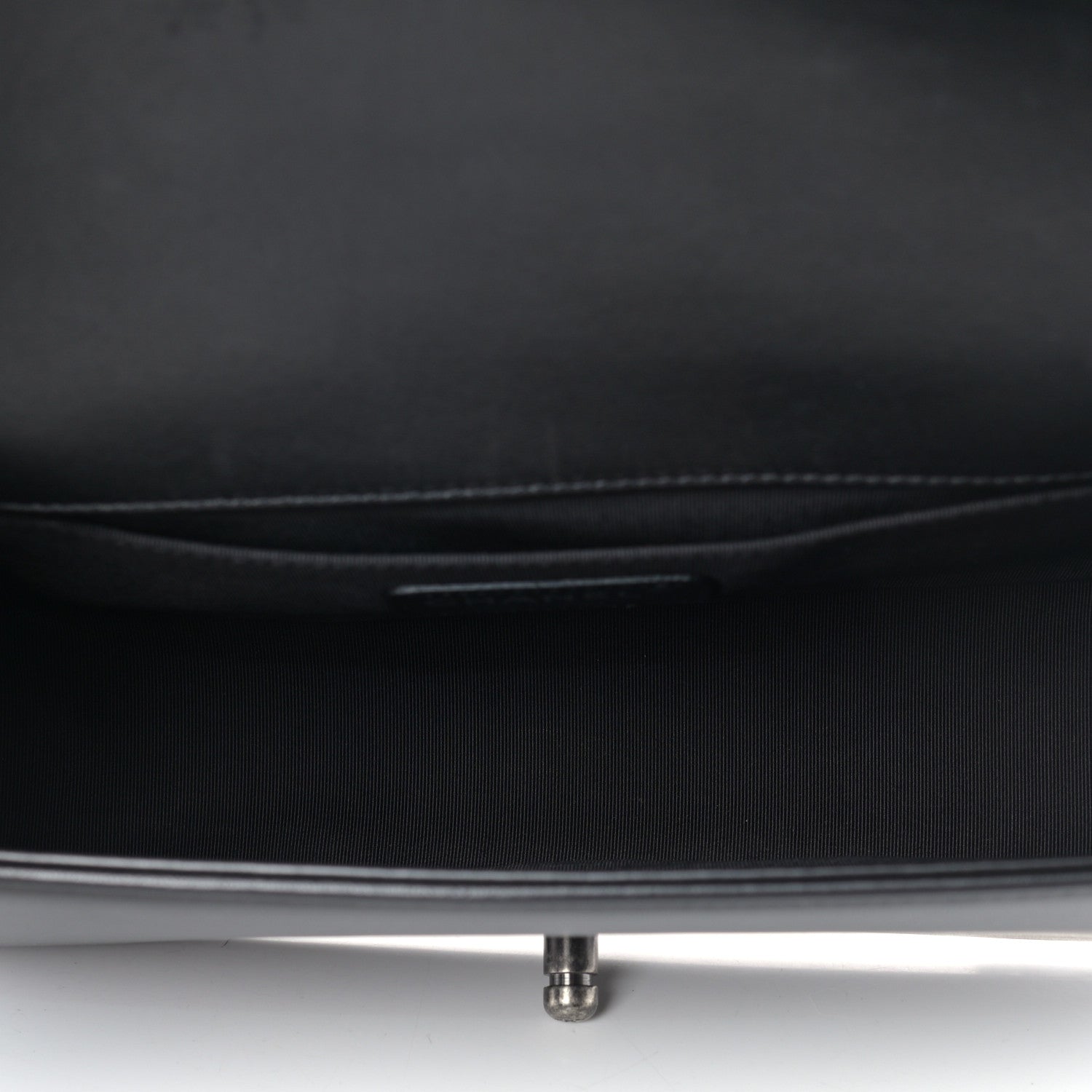 Chanel Lambskin Quilted Medium Boy Flap Black 5 of 11