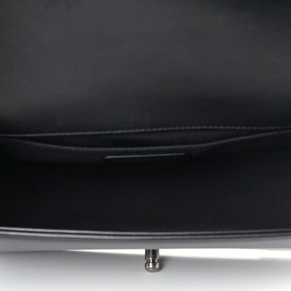 Chanel Lambskin Quilted Medium Boy Flap Black 5 of 11