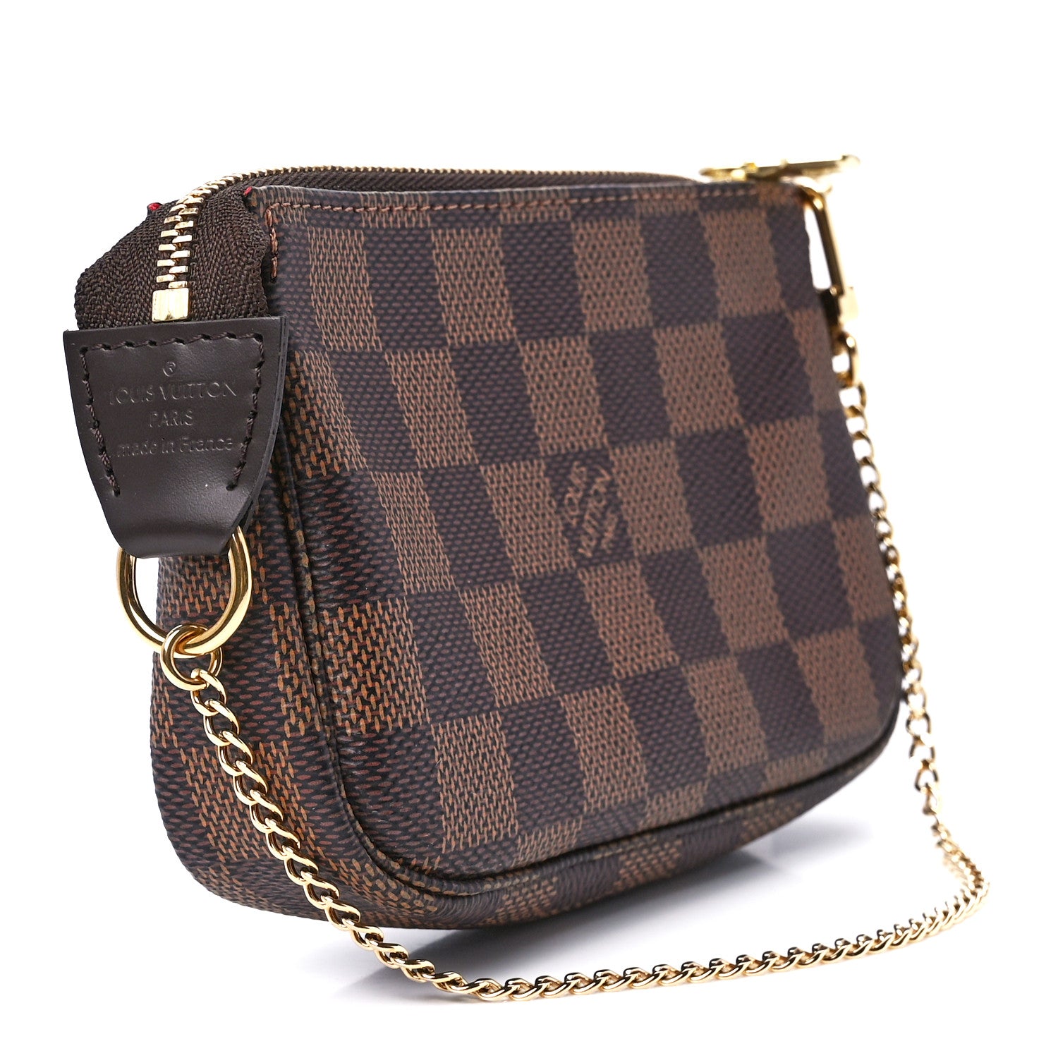 Louis Vuitton Damier Ebene Mini Pochette Accessories 3 of 12