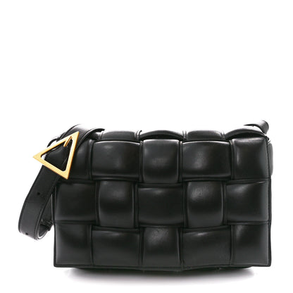 Bottega Veneta Nappa Maxi Intreccio Padded Cassette Crossbody Bag Black 1 of 11