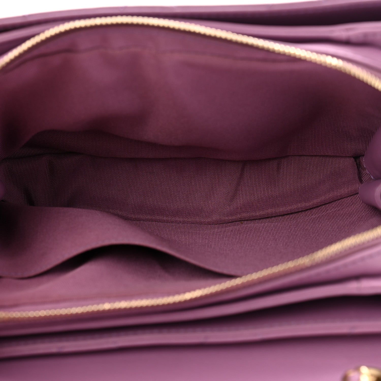 Chanel Lambskin Sleek And Chic Flap Purple 5 of 13