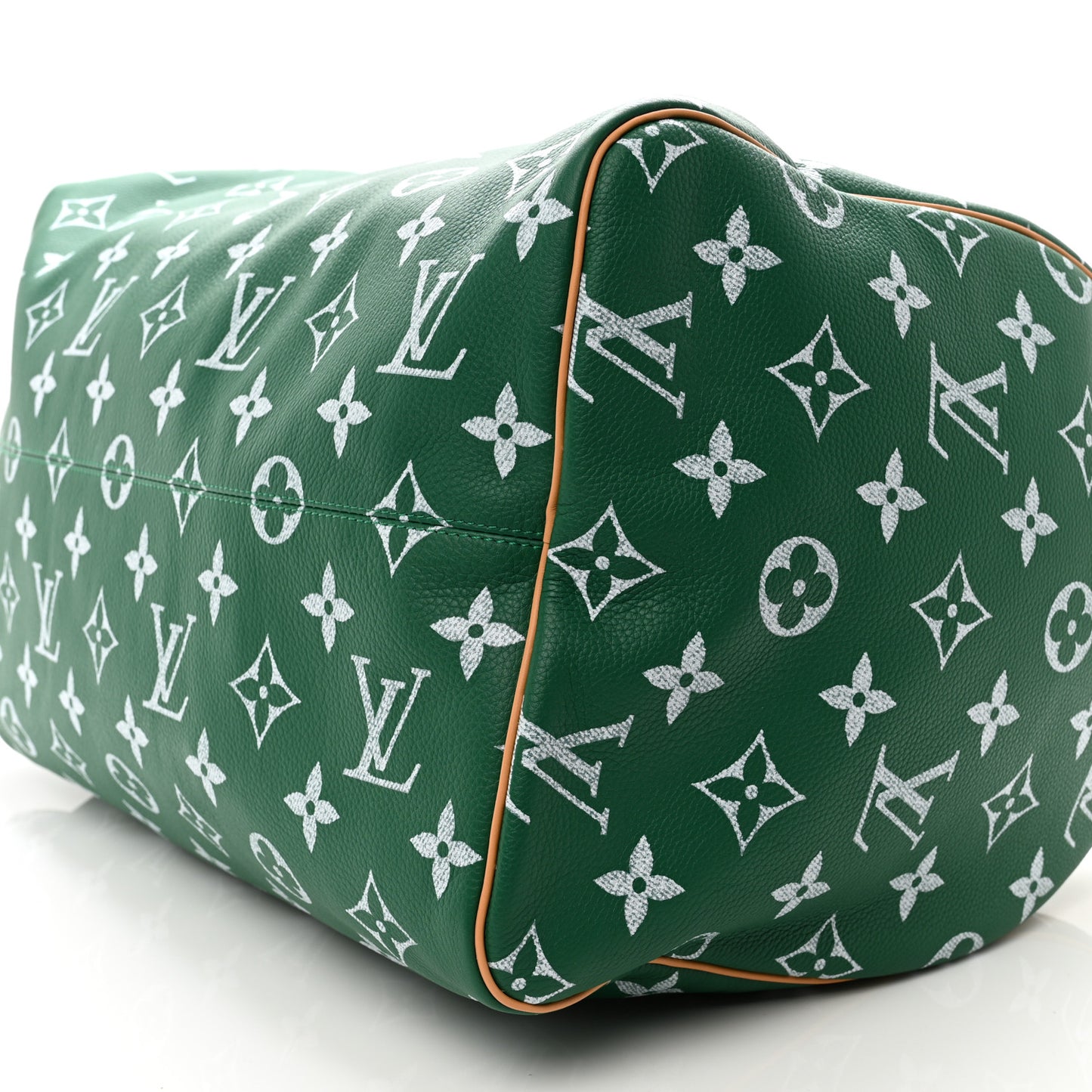 Calfskin Monogram Speedy P9 Bandouliere 40 Green