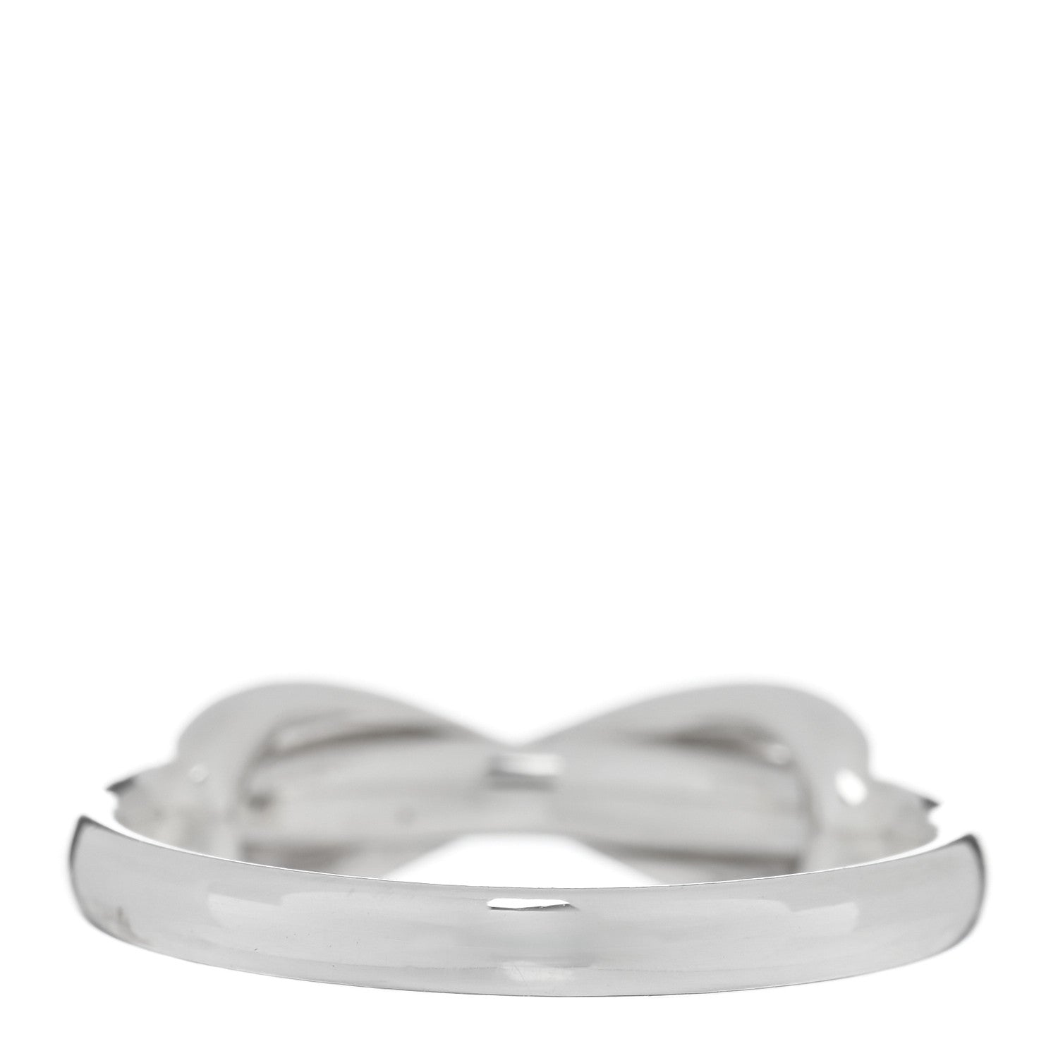 Tiffany Sterling Silver Narrow Infinity Ring 52 6 3 of 4