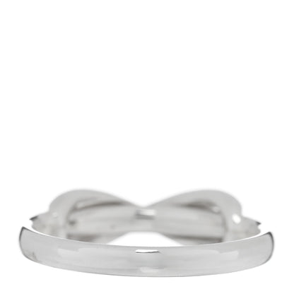 Tiffany Sterling Silver Narrow Infinity Ring 52 6 3 of 4