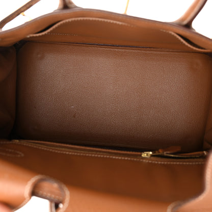 Hermes Taurillon Clemence Birkin 30 Gold 5 of 27