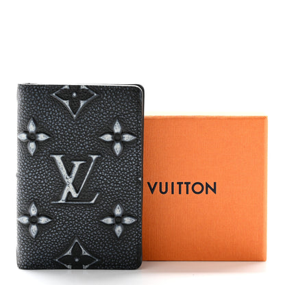 Louis Vuitton Faded Calfskin Monogram Pocket Organizer Charcoal 10 of 10
