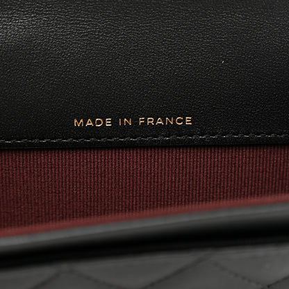 Chanel Lambskin Quilted Flap Card Holder Black 6 of 9