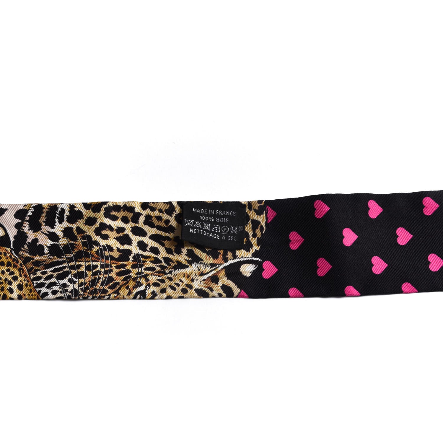 Hermes Silk Jungle Love Love Twilly Black Vert Rose Vif 2 of 5