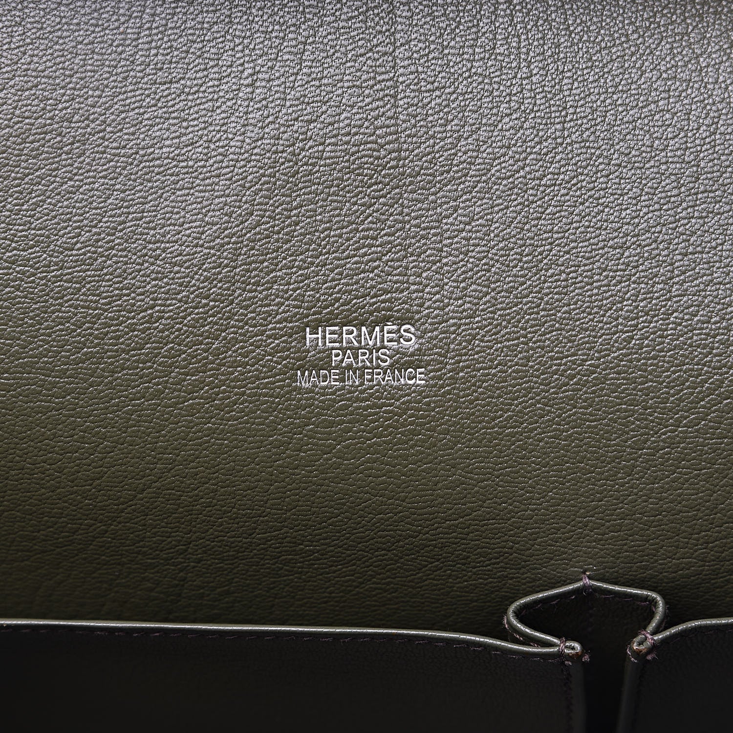 Hermes Taurillon Clemence Jypsiere 34 Vert Veronese 6 of 12