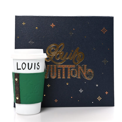 Louis Vuitton Porcelain Taurillon Louis Cup Green 11 of 11