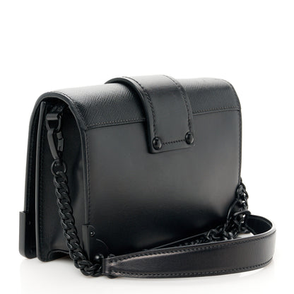 Prada City Calfskin Saffiano Cahier Bag Black 3 of 10
