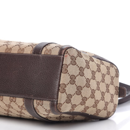 Gucci Monogram Small Abbey Boston Dark Brown 7 of 10
