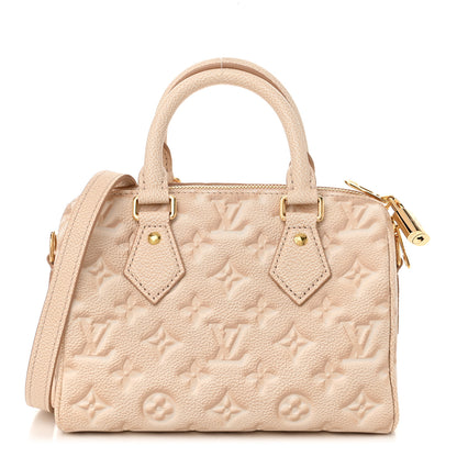Louis Vuitton Empreinte Monogram Summer Stardust Speedy Bandouliere 20 Beige Clair 1 of 19