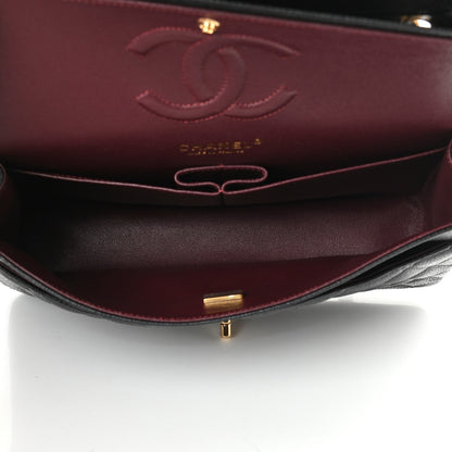 Chanel Caviar Quilted Medium Double Flap Black 5 of 11