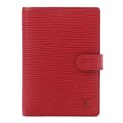 Louis Vuitton Epi Small Ring Agenda Cover Red 1 of 8