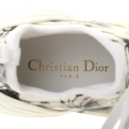 Christian Dior Neoprene Rubber Champetre Print Womens D-Connect Sneakers 36 White Multicolor 6 of 8