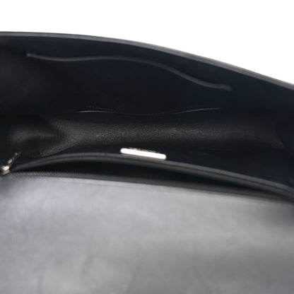 Chanel Patent Calfskin Snakeskin New Medium Boy Flap Black Silver 5 of 13