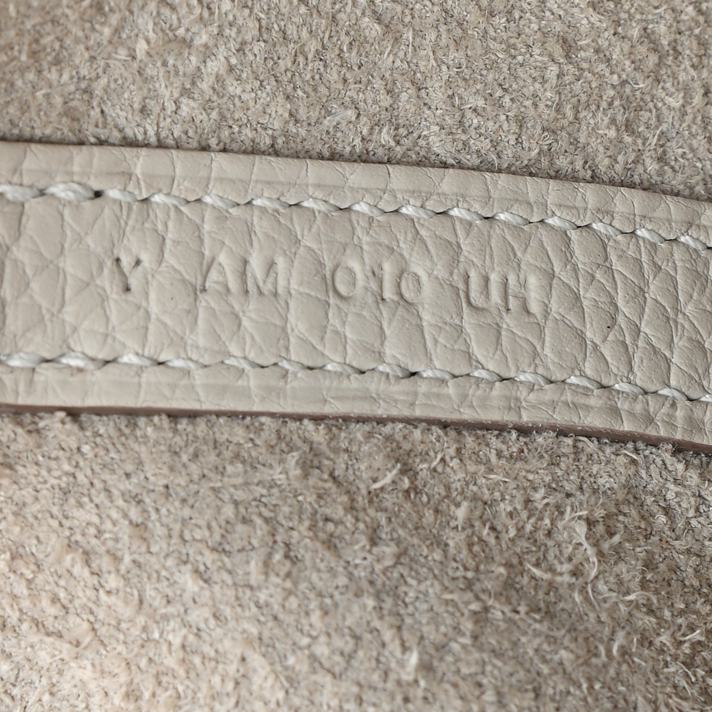 Taurillon Clemence Picotin Lock 22 MM Craie