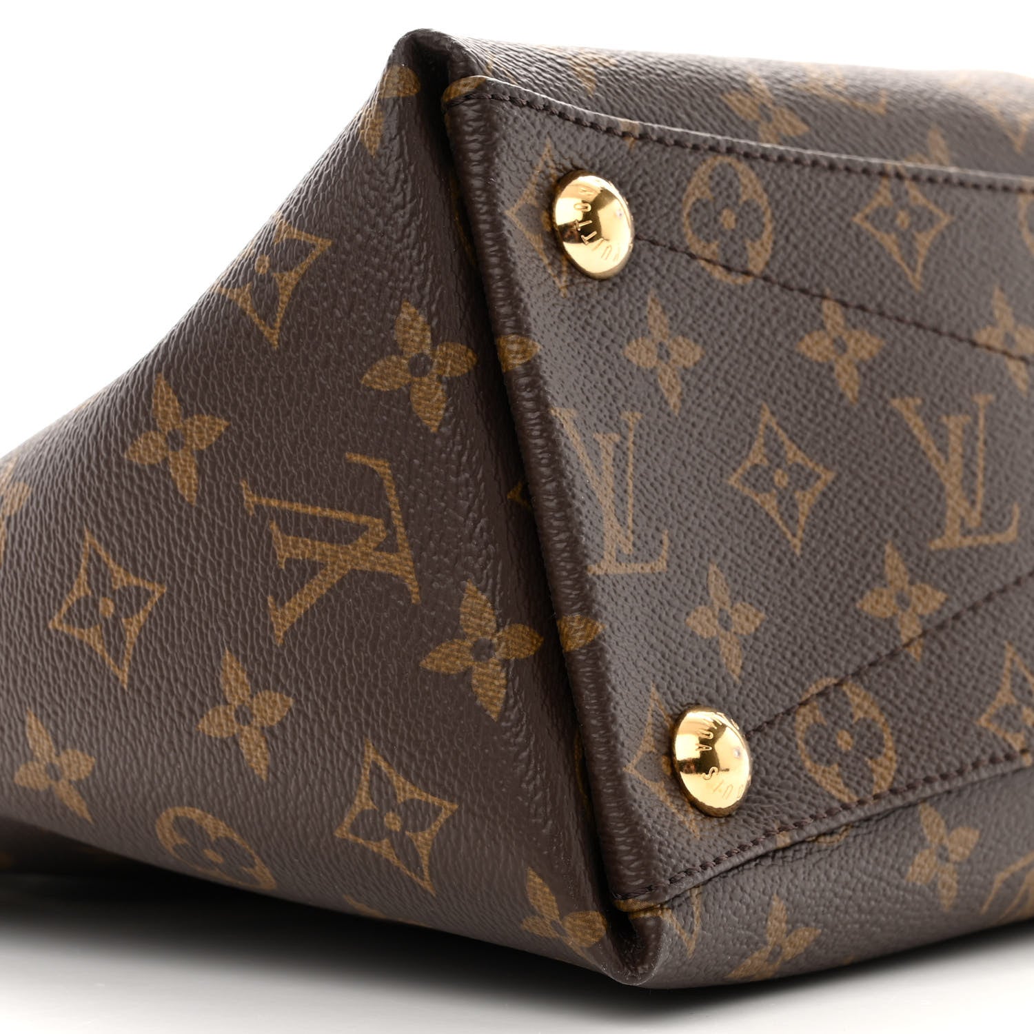 Louis Vuitton Monogram V Tote MM Khaki Cream 8 of 11