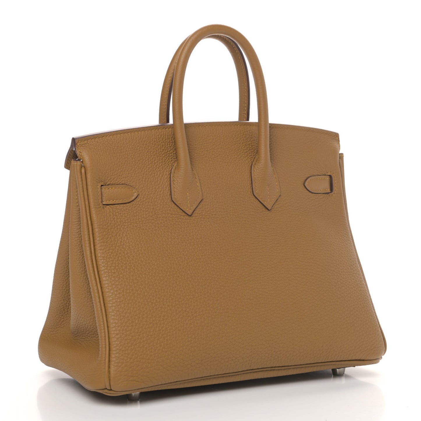 Togo Verso Birkin 25 Bronze Dore Bleu Brume