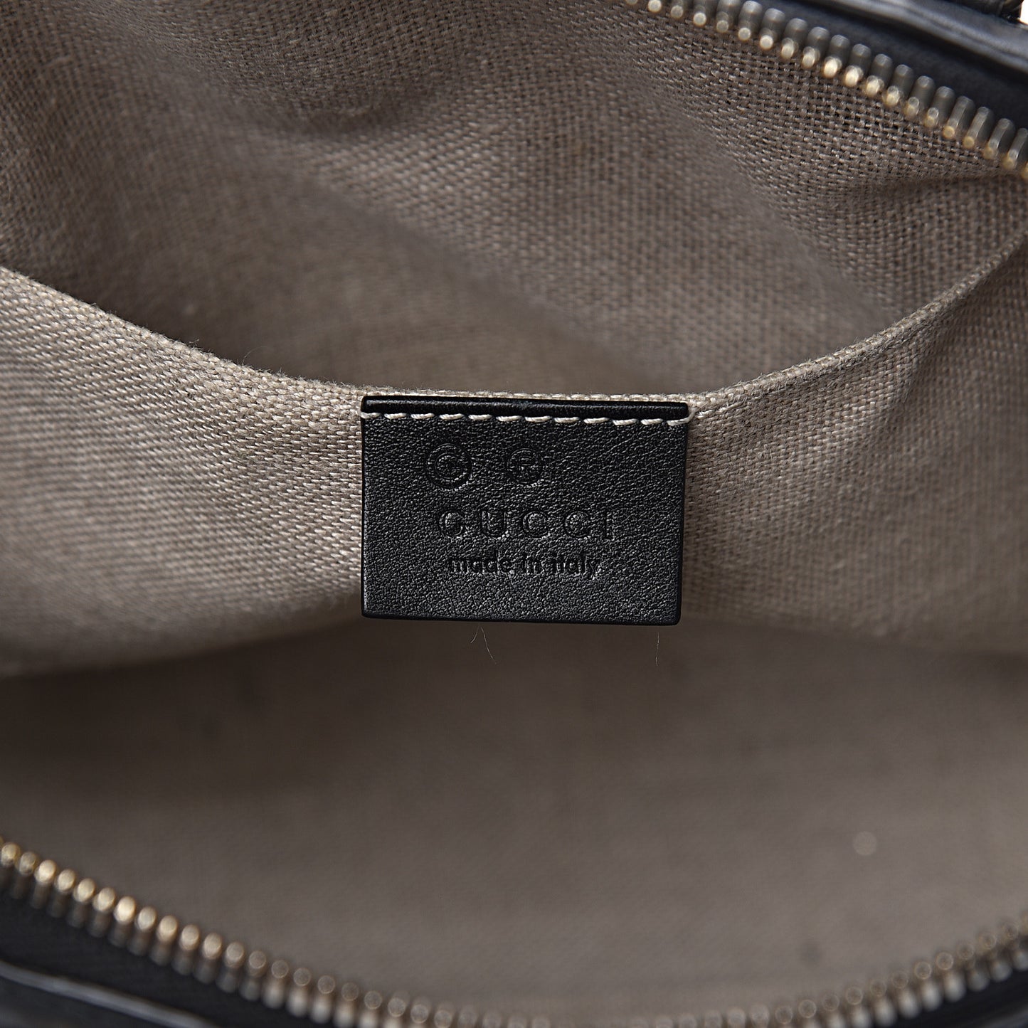 Microguccissima Mini Dome Bag Black