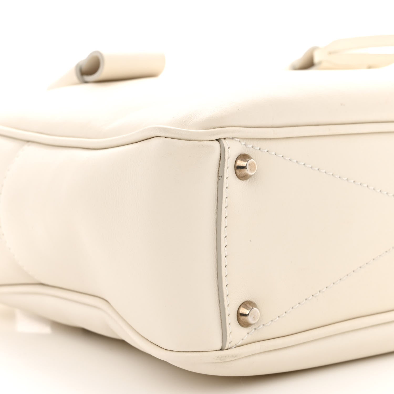 Marc Jacobs Calfskin Top Handle Bag White 9 of 12