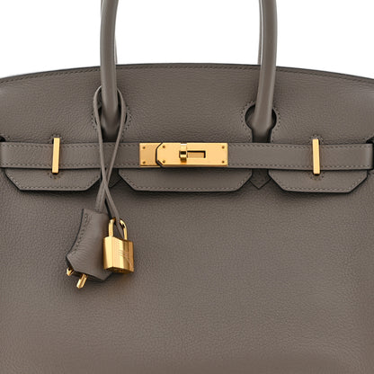 Hermes Taurillon Novillo Birkin 30 Gris Asphalte 8 of 11