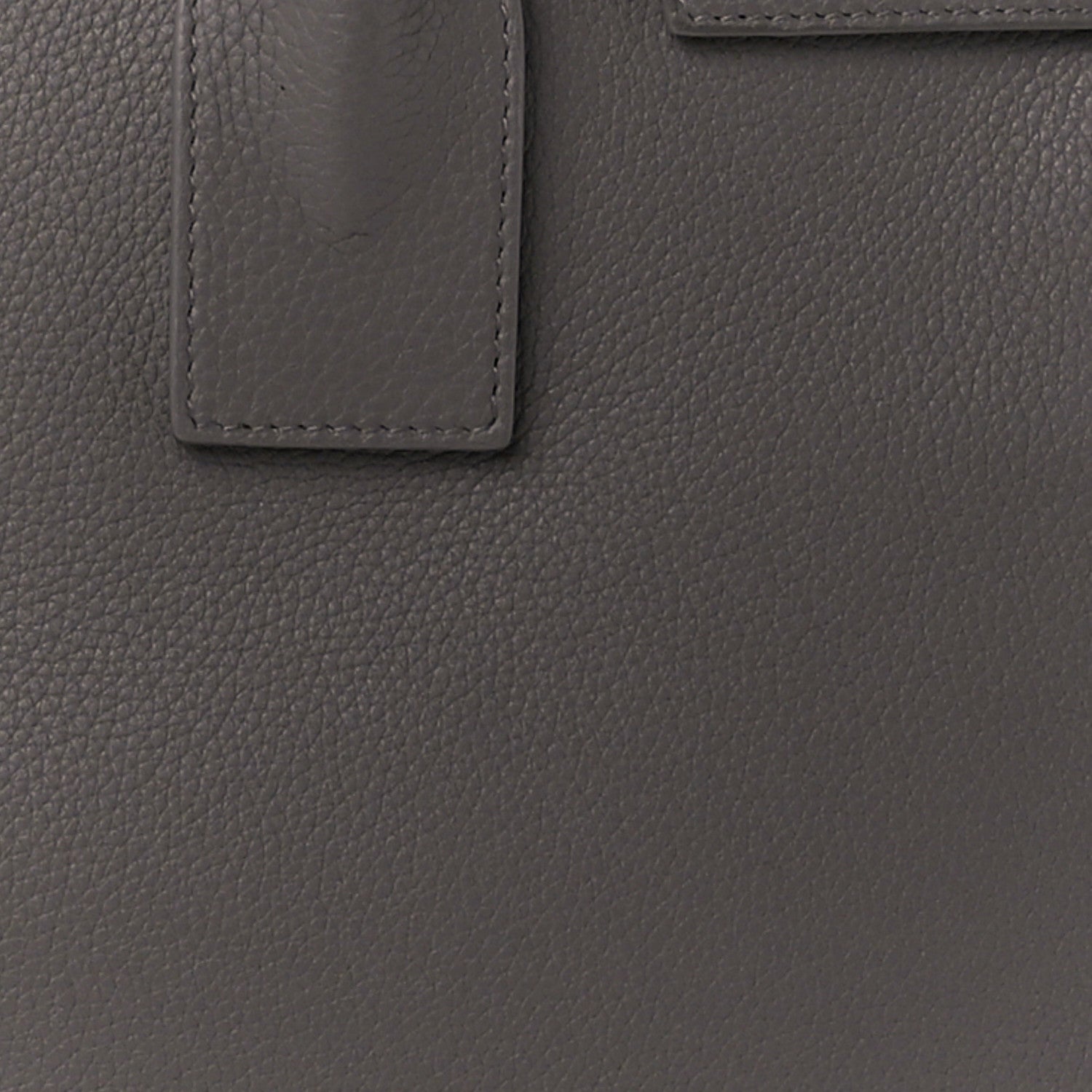 Saint Laurent Grained Calfskin Small Supple Sac De Jour Earth 10 of 12