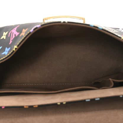 Louis Vuitton Monogram Multicolor Beverly MM Black 5 of 11