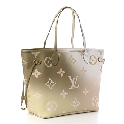 Louis Vuitton Monogram Giant Spring In The City Neverfull MM Sunset Kaki 5 of 15