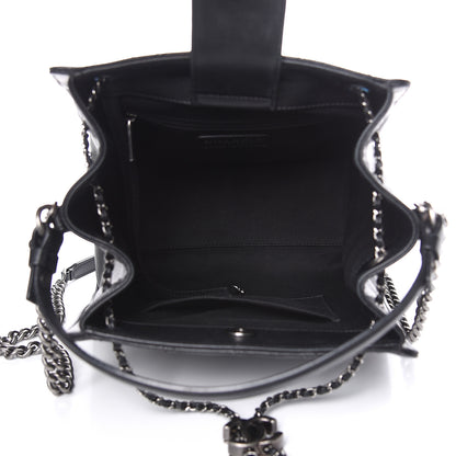 Chanel Caviar Quilted Medium CC Bucket Bag Black 5 of 13
