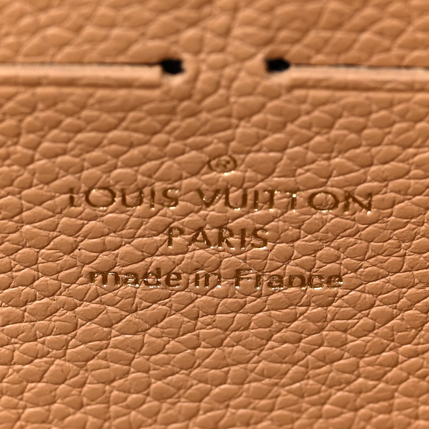 Louis Vuitton Empreinte Monogram Giant Clemence Wallet Arizona Creme 6 of 6