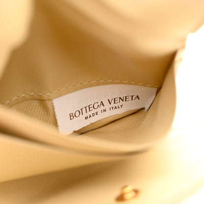 Bottega Veneta Nappa Calfskin Maxi Intrecciato Cassette Tri-Fold Wallet Porridge 7 of 10