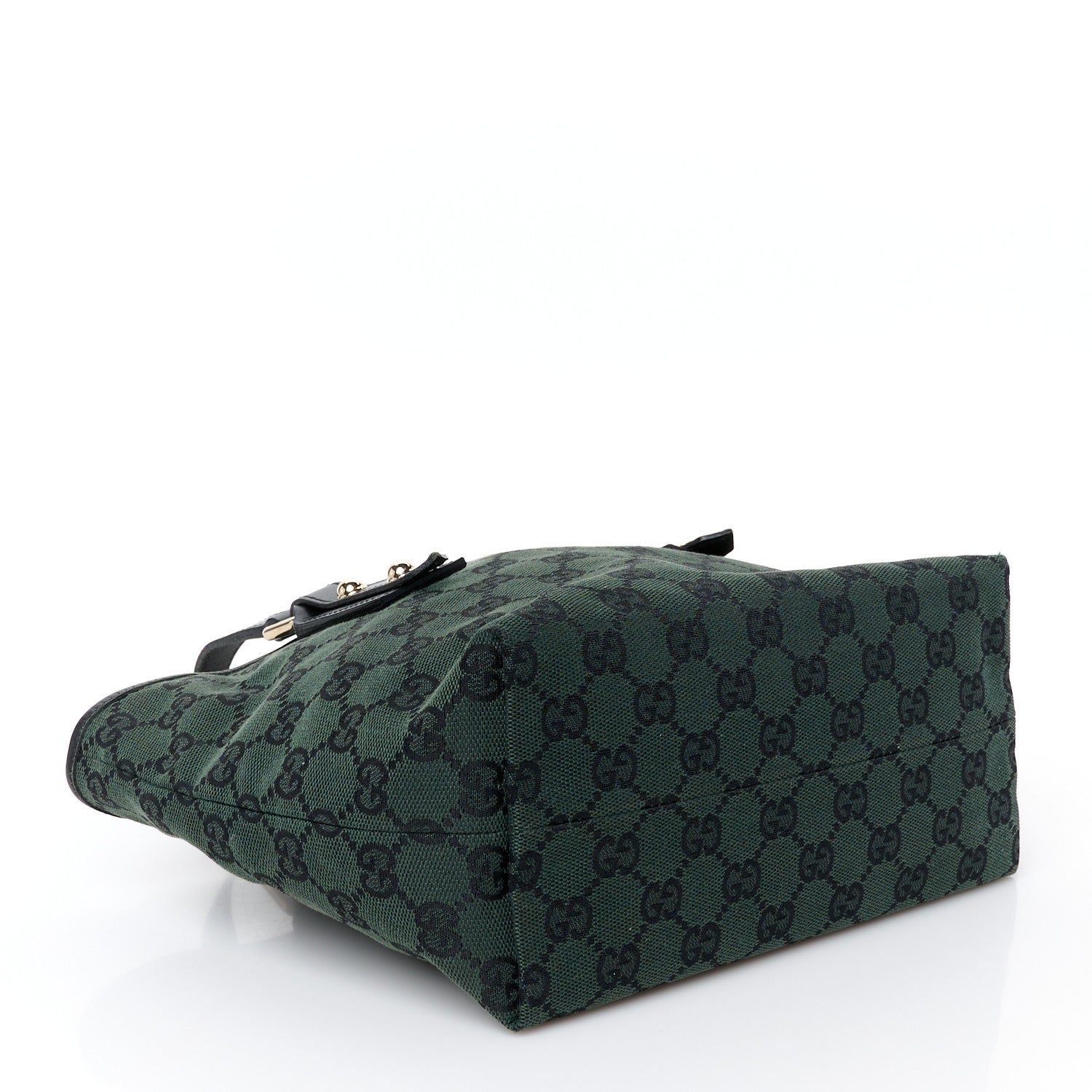 Gucci Monogram Small Jolicoeur Tote Green 4 of 11