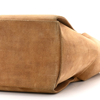 Bottega Veneta Suede Maxi Intrecciato Small Arco Tote 11 of 11