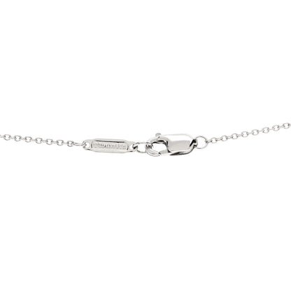 Tiffany Platinum Diamond Enchant Garden Rose Cut Flower Pendant Necklace 4 of 5