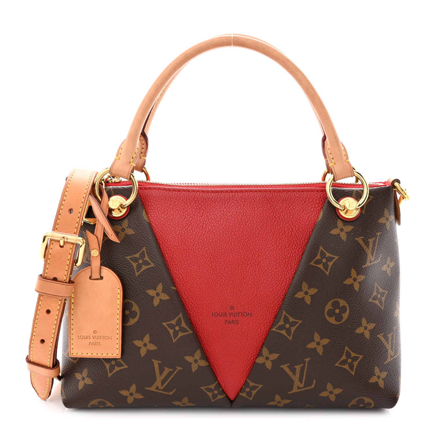 Louis Vuitton Monogram V Tote BB Cherry 1 of 15