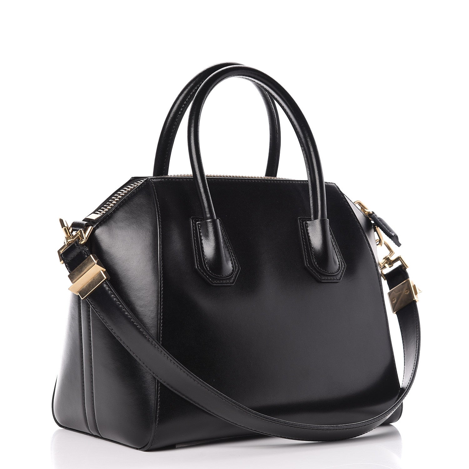 Givenchy Shiny Lord Calfskin Small Antigona Black 4 of 12