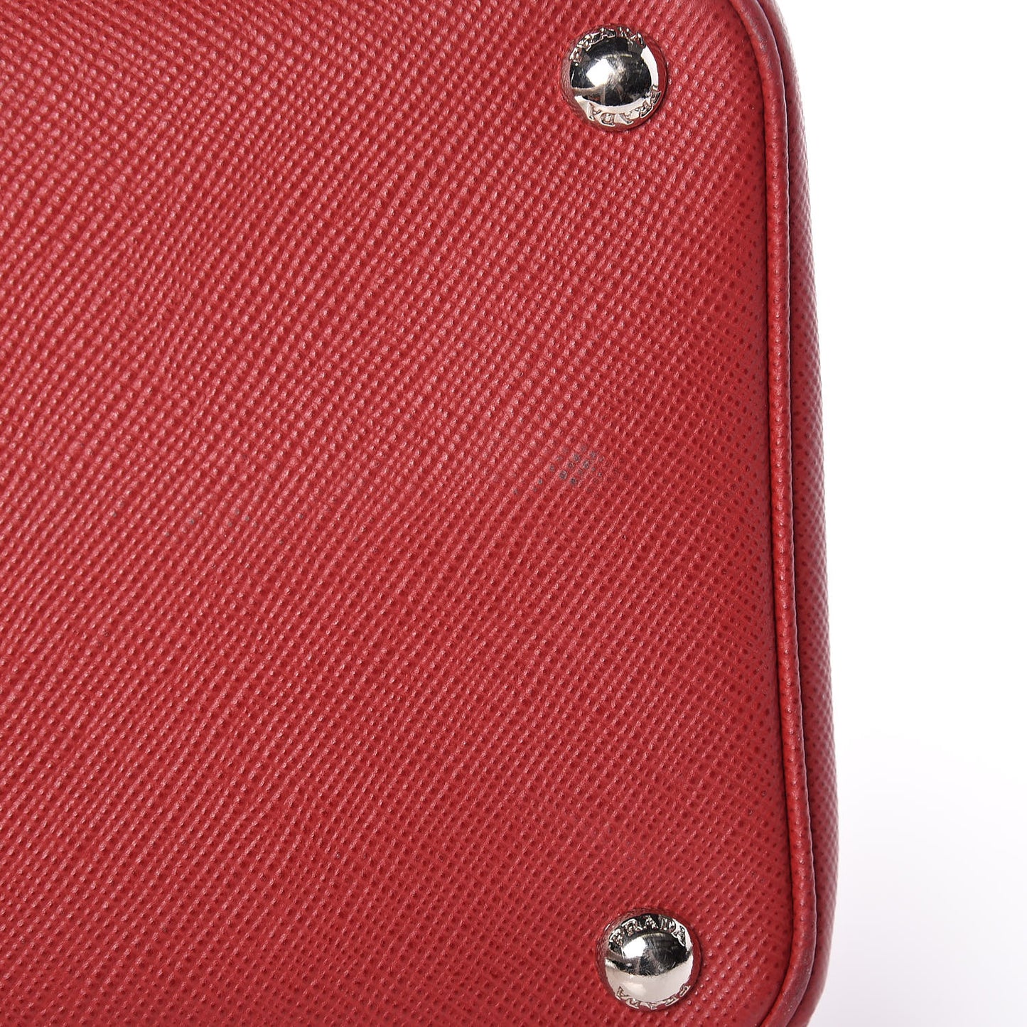 Saffiano Cuir Twin Tote Fuoco