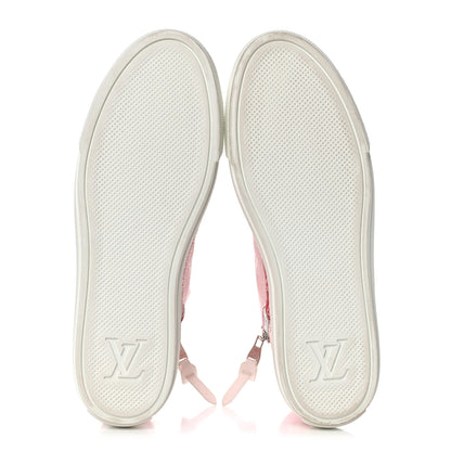 Louis Vuitton Monogram Giant Stellar Sneaker Boots 39 Rose Rouge 5 of 11