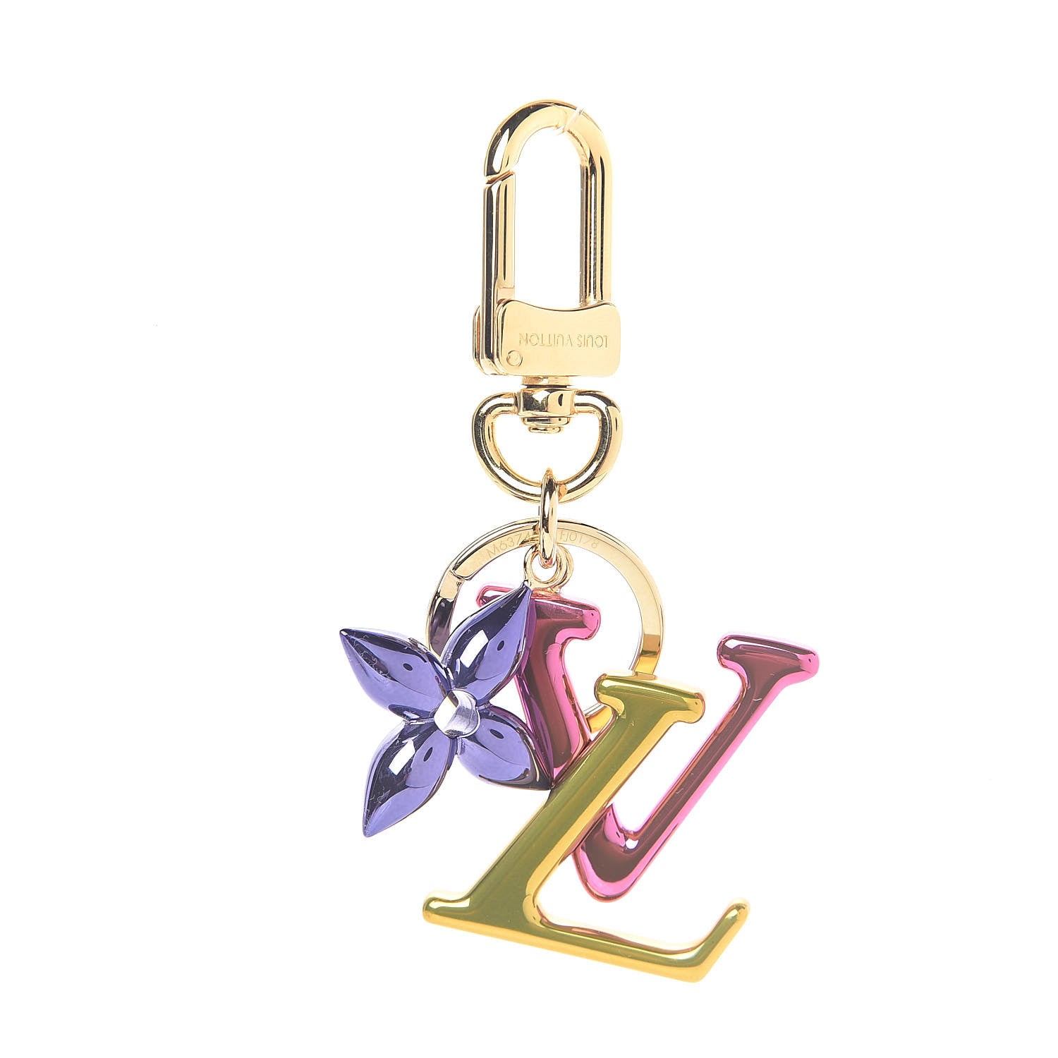 Louis Vuitton LV New Wave Bag Charm Key Holder Multicolor 1 of 2