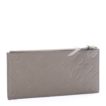 Louis Vuitton Empreinte Felicie Chain Wallet Zippered Insert Tourterelle 2 of 7