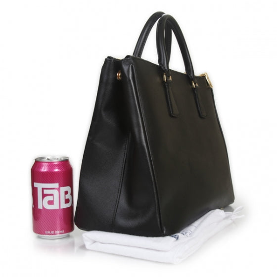 Saffiano Lux Tote Black