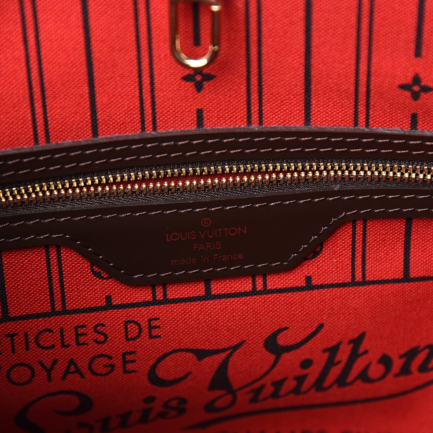 Louis Vuitton Damier Ebene Neverfull PM 5 of 12