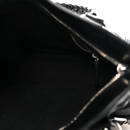Balenciaga Agneau Arena Silver Hardware Small Le City Black 5 of 9