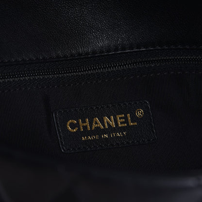 Chanel Calfskin Quilted Medium Chain Me Flap Black 6 of 8
